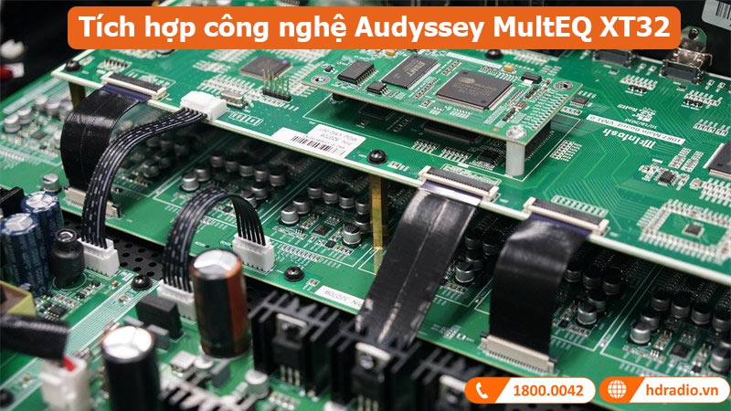 AV Processor McIntosh MX100 tích hợp công nghệ Audyssey MultEQ XT32