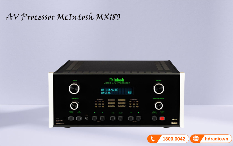 AV Processor McIntosh MX180