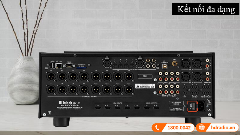 AV Processor McIntosh MX180