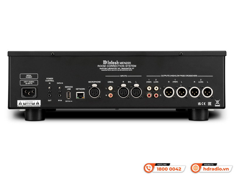 Hệ thống cân chỉnh phòng nghe McIntosh MEN220