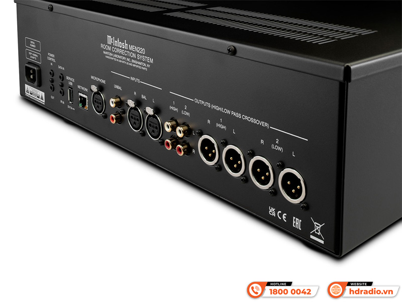 Hệ thống cân chỉnh phòng nghe McIntosh MEN220