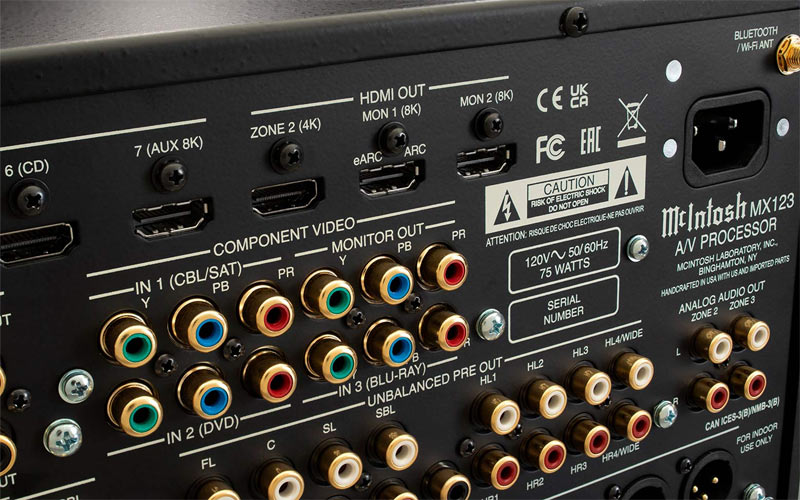 Pre amply McIntosh MX123