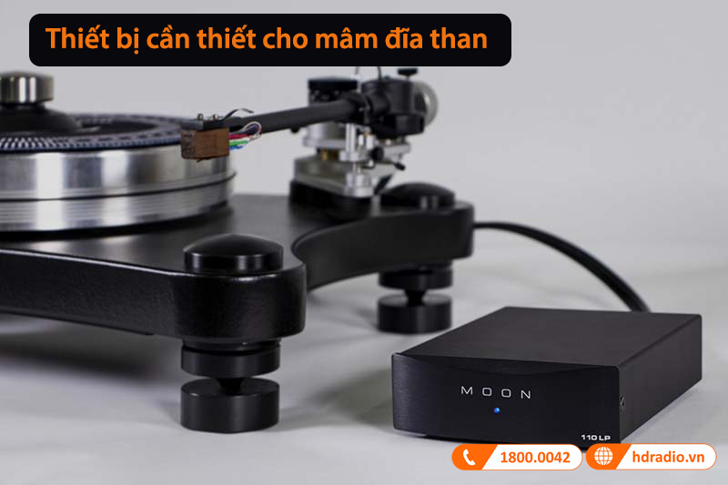 thiết bị cần thiết cho mâm đĩa than