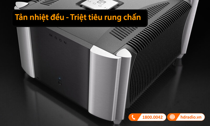 tản nhiệt đều-triệt tiêu rung chấn