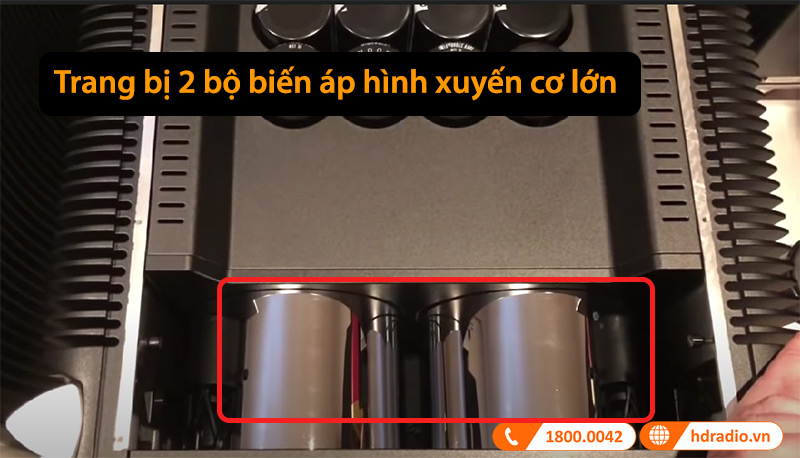 bộ biến áp hình xuyến cỡ lớn