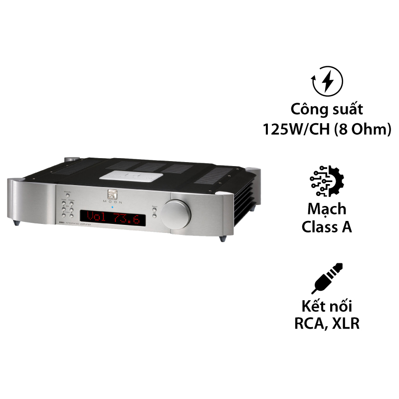 Amply Moon Evo 600I V2, 125W/CH (8 Ohm)