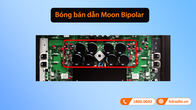 bóng bán dẫn đầu ra Moon Bipolar