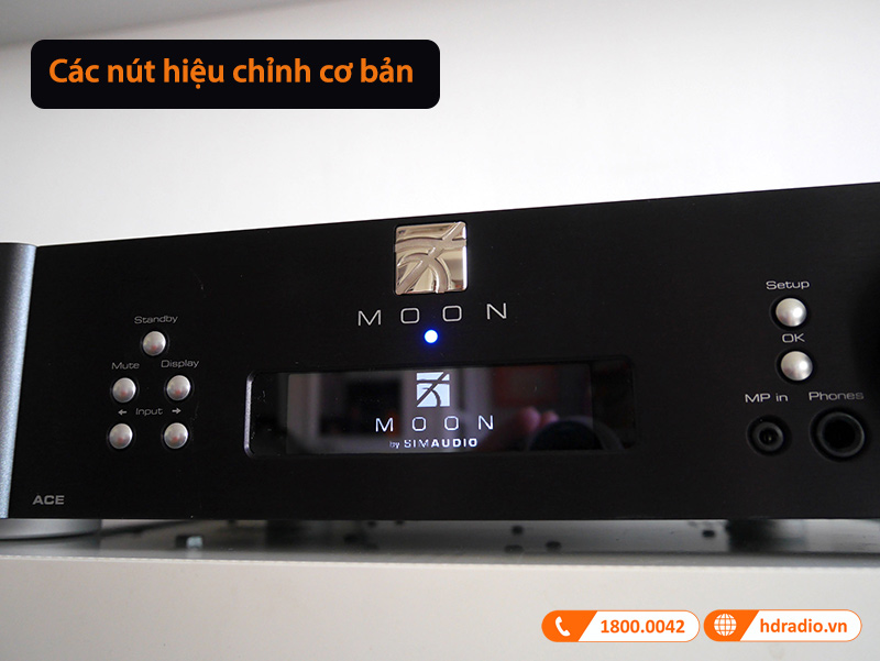 các nút hiệu chỉnh 