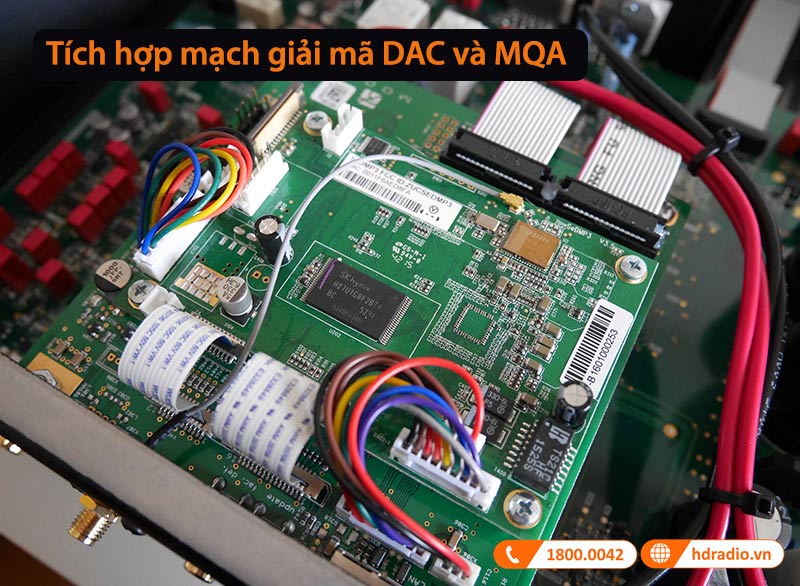 tích hợp mạch giải mã DAC