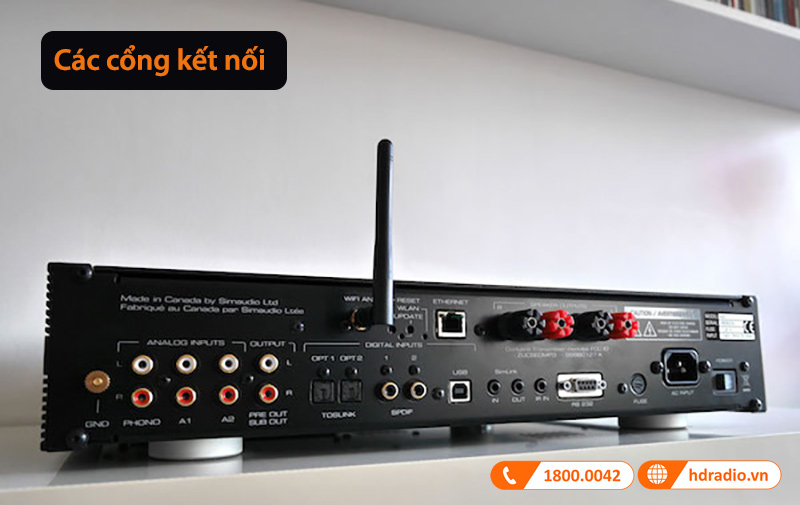 Các cổng kết nối 