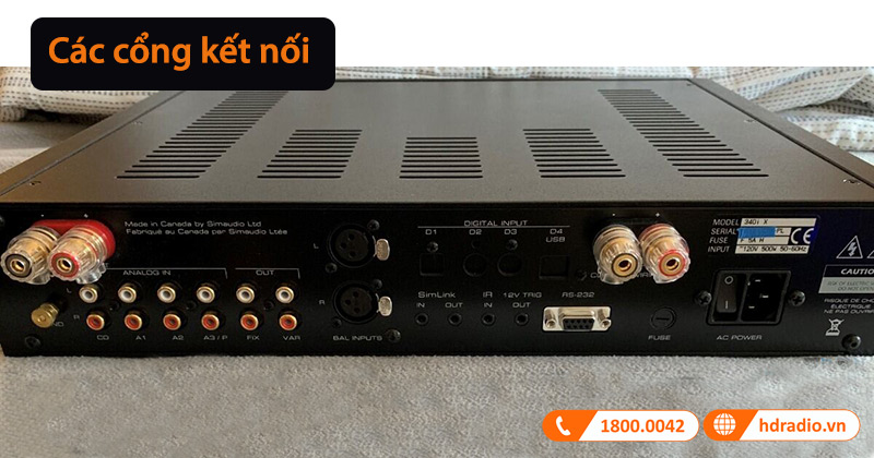 các cổng kết nối