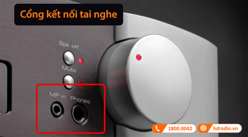 cổng kết nối tai nghe