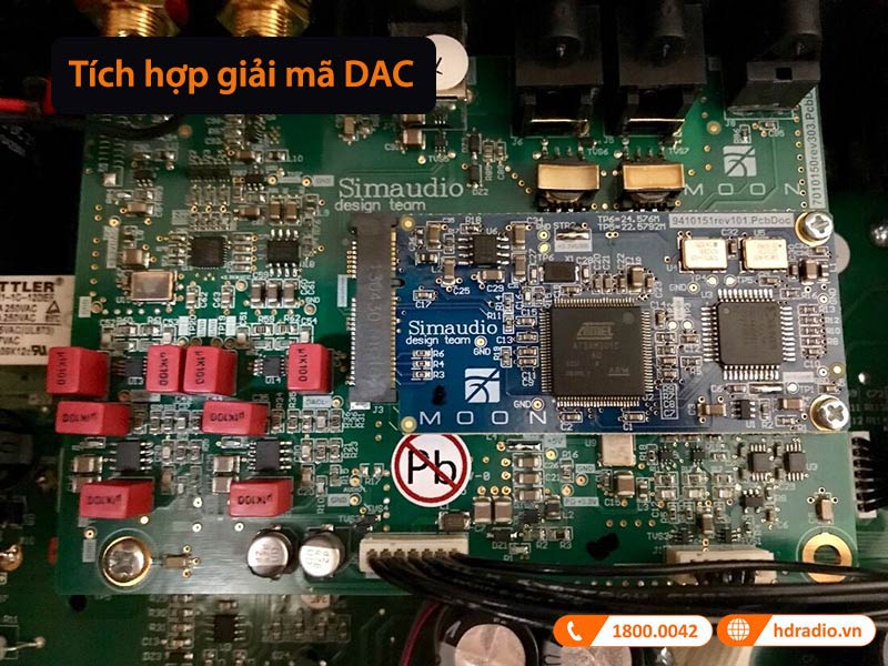 tích hợp mạch giải mã DAC