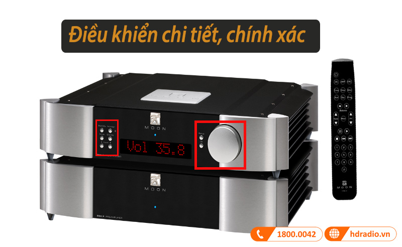 điều khiển Pre Amply Moon Evolution 850P