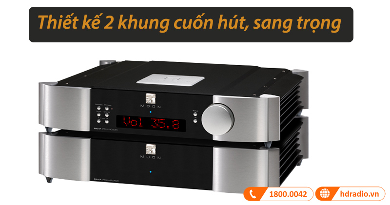 Thiết kế Pre Amply Moon Evolution 850P