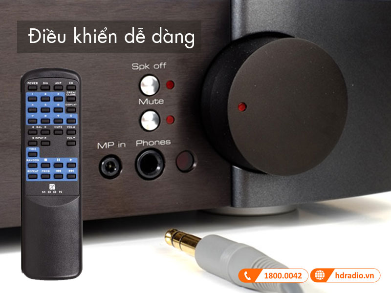 Dieu khien Amply Moon Neo 220i