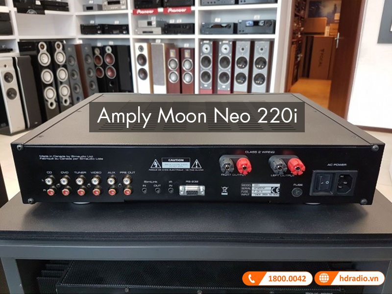 Ung dung Amply Moon Neo 220i