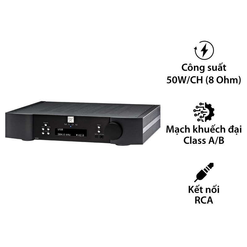 Power Amply Moon Neo 240I, 50W/CH (8 Ohm)