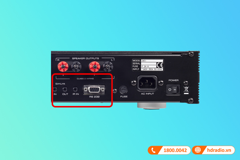 Các cổng kết nối đặc trưng của hãng Moon