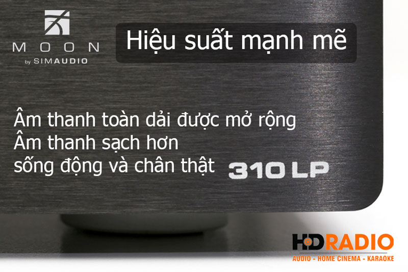 Hieu suat Phono Preamp Moon 310LP