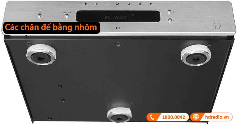 các chân đế bằng nhôm