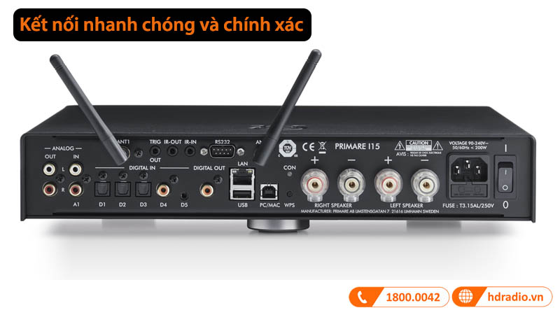 kết nối nhanh và chính xác