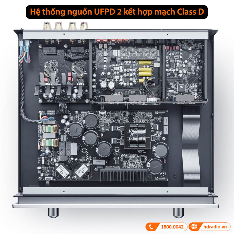 Hệ thống nguồn UFPD 2 kết hợp mạch Class D