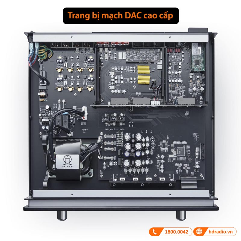 trang bị mạch DAC hiện đại
