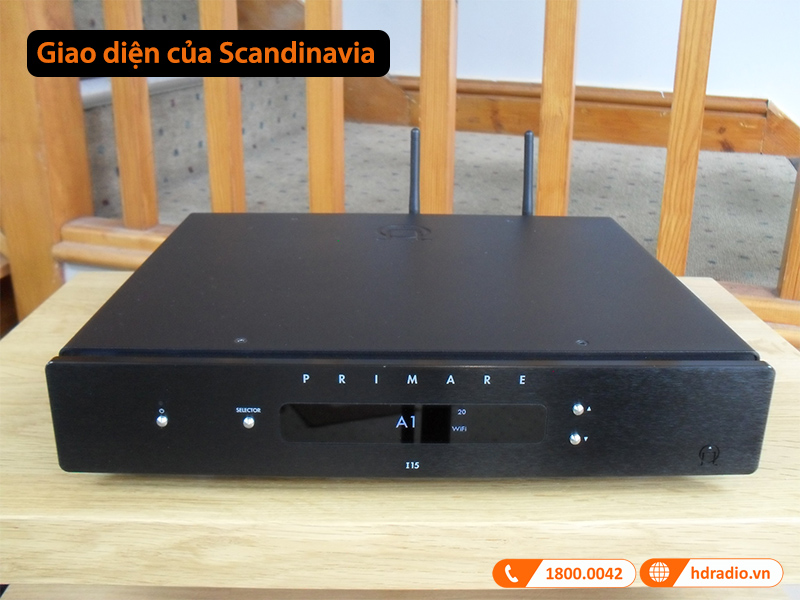 giao diện của Scandinavia