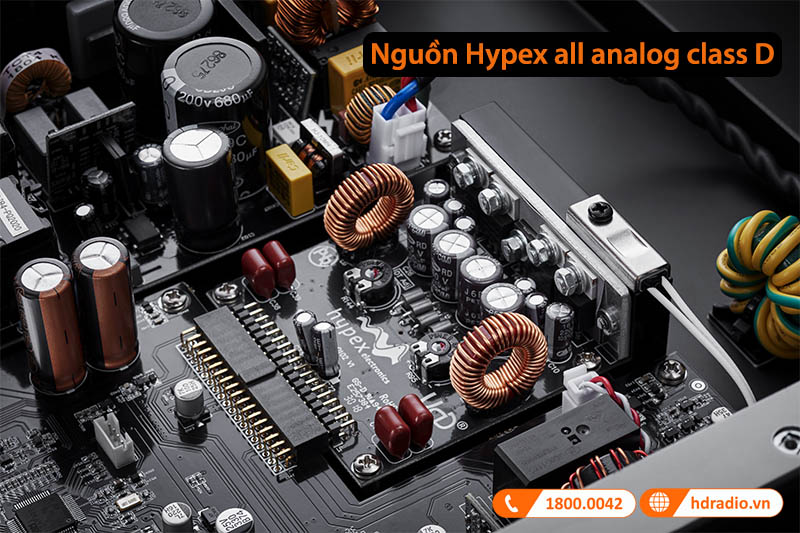 mô-đun nguồn Hypex all analog class D