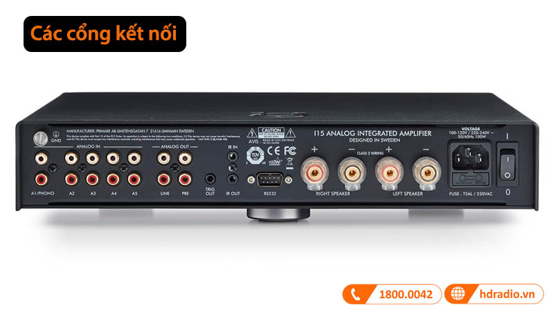 Các cổng kết nối