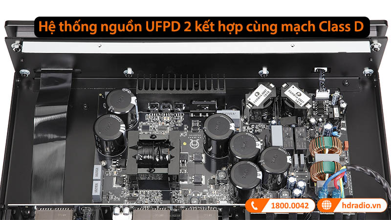 Hệ thống nguồn UFPD 2 kết hợp cùng mạch Class D