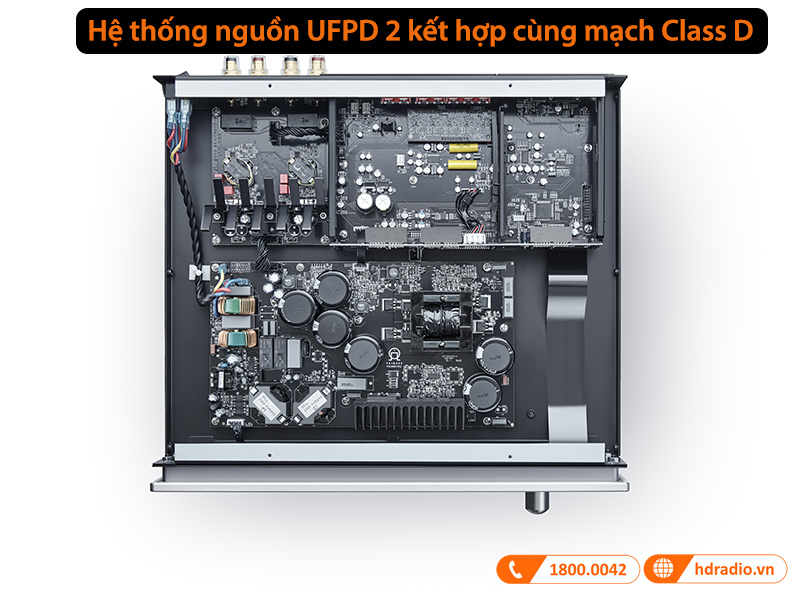 Hệ thống nguồn UFPD 2 kết hợp cùng mạch Class D