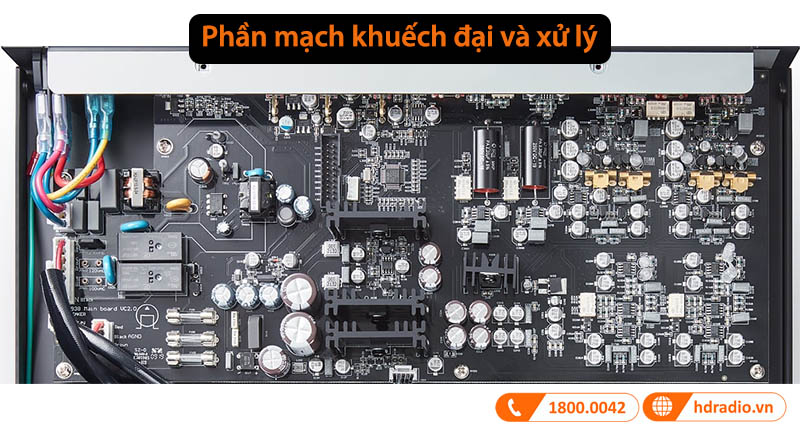 phần mạch khuếch đại và xử lý