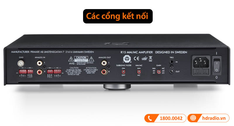 các cổng kết nối
