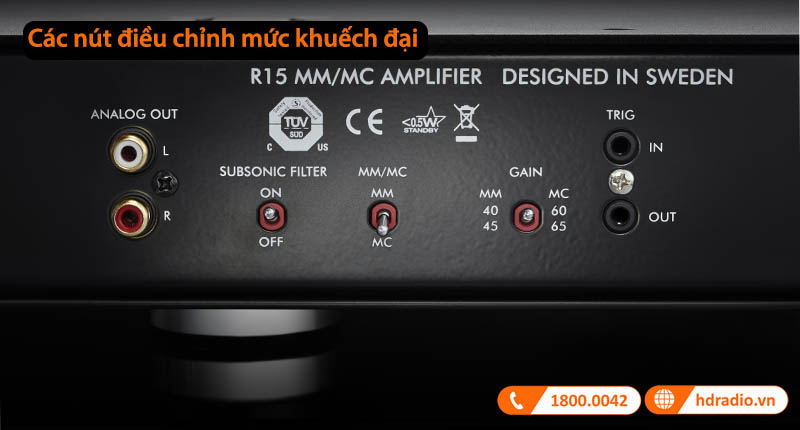 các cần điều khiển