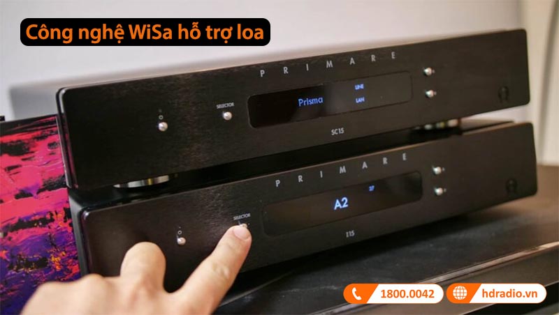công nghệ WiSA kết nối không dây