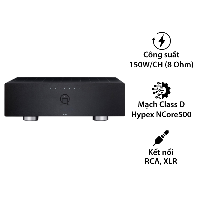 Power Amply Primare A35.8 (1500W, đa kênh)