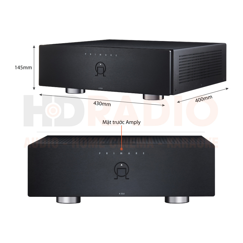 Chú thích Power Amply Primare A35.8