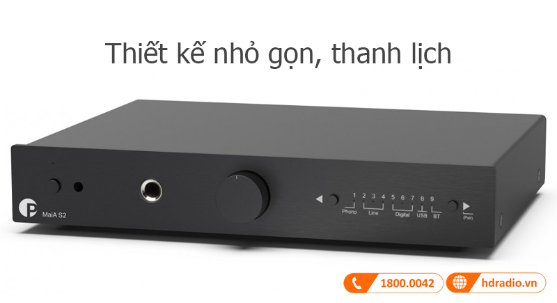 Thiet ke Amply Pro-Ject MaiA S2