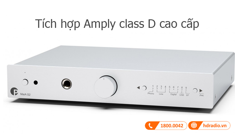 Tinh nang Amply Pro-Ject MaiA S2