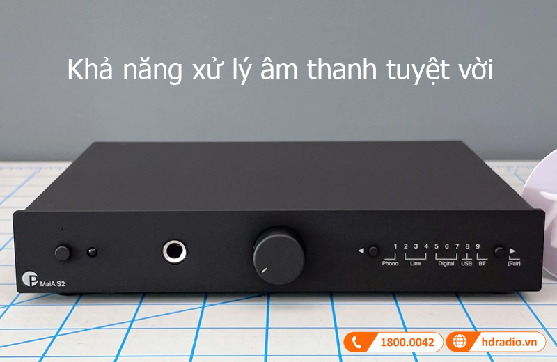 Tinh nang Amply Pro-Ject MaiA S2