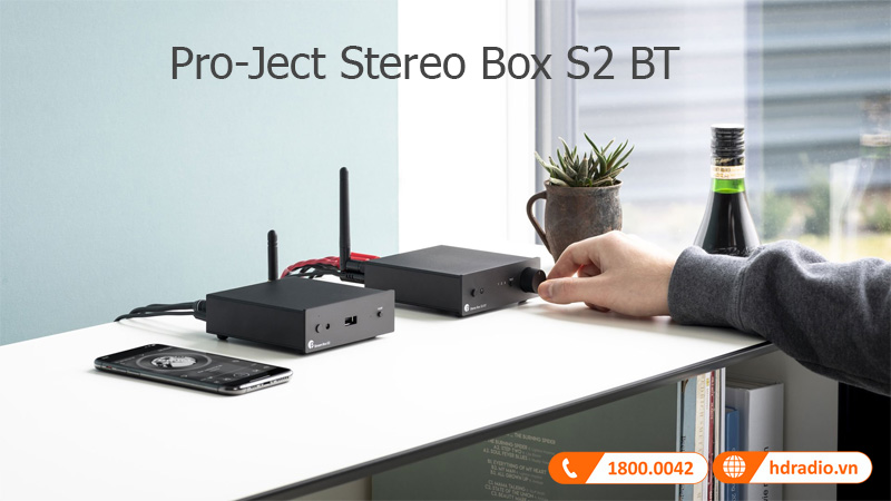 Amply Pro-Ject Stereo Box S2 BT
