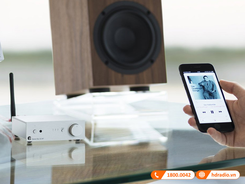Ket noi Amply Pro-Ject Stereo Box S2 BT