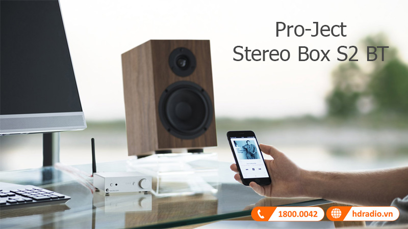 Amply Pro-Ject Stereo Box S2 BT