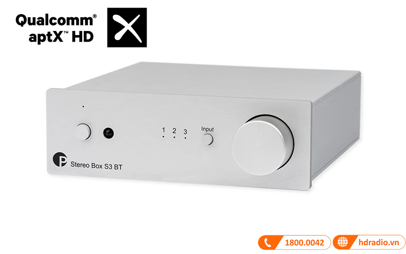 Amply Pro-Ject Stereo Box S3 BT bluetooth