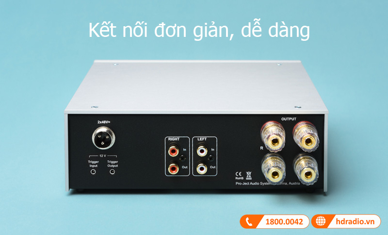 Ket noi Pro-Ject Amp Box DS2