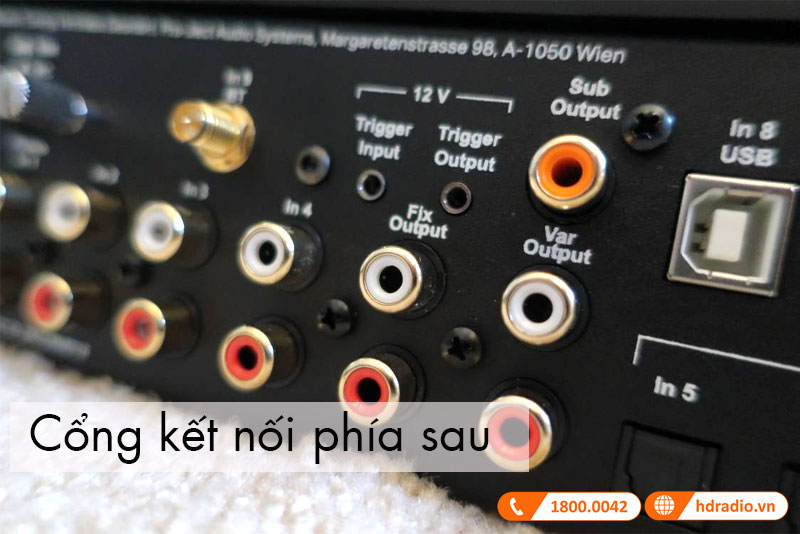 Ket noi Amply Pro-Ject MaiA DS2