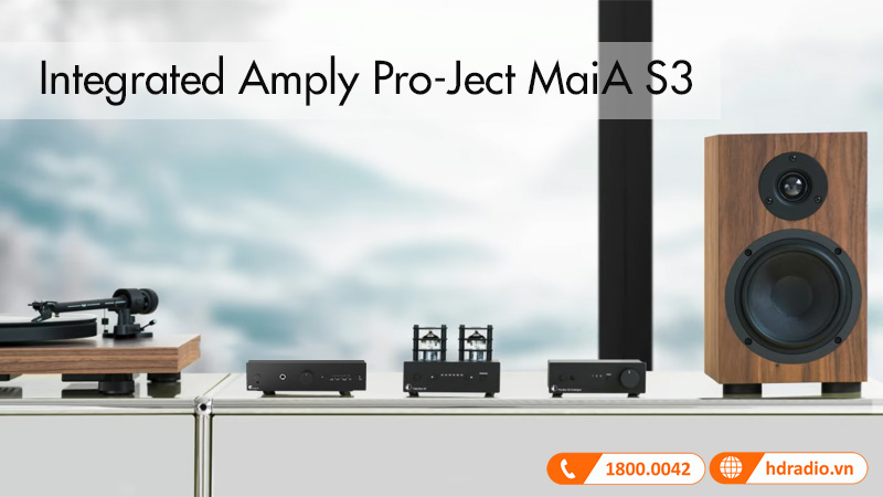 Ung dung Amply Pro-Ject MaiA S3