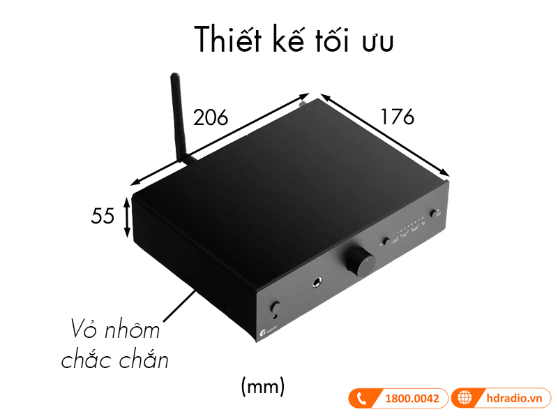 Thiet ke Amply Pro-Ject MaiA S3